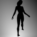 Вращающаяся девушка